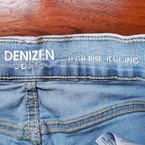 Denizen from Levi's Light Wash High-Rise Jegging Jeans Size 5/27 - Picture 6 of 15